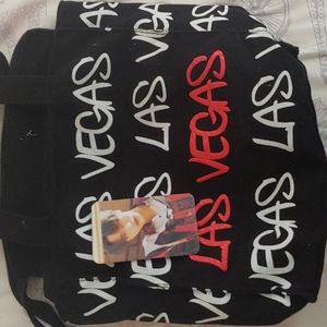 Vintage Las Vegas bag with pop photo card